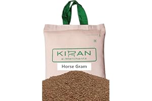 Kiran's Horse Gram, White Horse Gram Kulthi Eco-friendly pack, 5 lb (2.27 KG)