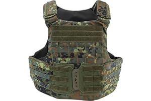 Zentauron Schutzweste Thor Schutzwestenhülle für SK1 u. SK4 Ballistik mit Molle-System für weitere Taktische Ausrüstung