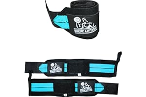 NORDIC LIFTING Bandes de Poignet pour Haltérophilie, Cross Training, Powerlifting & Bodybuilding - Femmes & Hommes - Équipement de qualité supérieure pour Un Meilleur Soutien et Une Meilleure Force de la Main