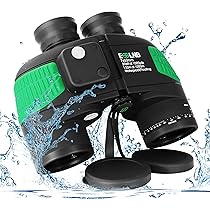 Binocolo 10x50 Impermeabile Con Bussola - Campo Ampio Per Birdwatching, Caccia E Nautica