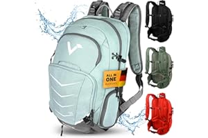 ‎VALKENTAL Valkental - Innovative Backpack with Perfect Division (22L) Expandable Volume (No Sweating) Hiking Backpack, Trekking Backpack, Bicycle Backpack & Outdoor Backpack - Waterproof & Reflective