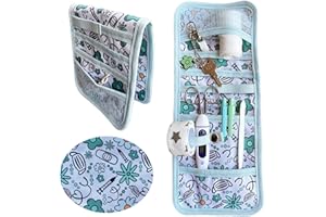 EWIG Nurse Life Salvabolsillos | No todos son iguales | Organizador de Bolsillo Enfermeria | Enfermera en Apuros - Original regalo Enfermera para guardar Tijeras y Accesorios. Verde agua.