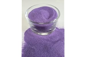 Deko-JunKies - Arena Decorativa para Manualidades (Arena de Cuarzo), Color Morado