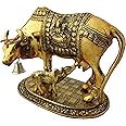 Trendy Crafts Handcrafted Cow with Calf Idol Showpiece for Home Decor,Housewarming and Return Gift