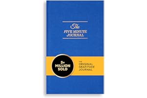 Intelligent Change: The Five Minute Journal - Original Daily Gratitude Journal for Happiness, Mindfulness, and Reflection - Daily Affirmations with Simple Guided Format - Undated Life Planner