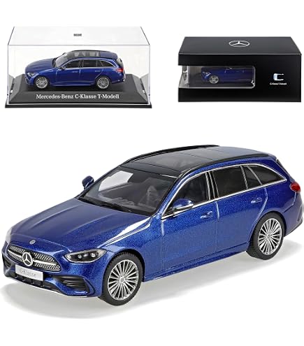 Modellino Herpa 1:43 Mercedes Classe C W206 Berlina – Bianco Opalite 2021, Edizione Concessionaria