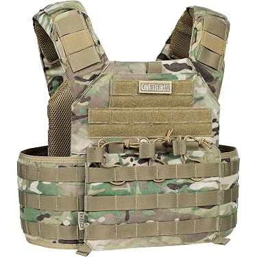 Gilet Tactique Cargo MFH Sud-Africain - Idéal Airsoft, Chasse - Couleur Coyote Tan
