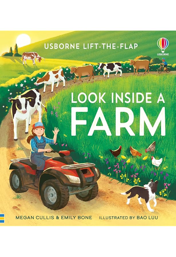 thumbnail image 2 of Look Inside A Farm (Usborne Look Inside Board Book) By Katie Daynes & Simone Abel – Very Good Condition, ISBN 9781409566182 2 of 4