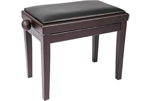 Kinsman kpb03bk ajustable banco de Piano – black-p, marrón