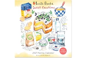 Lucile Prache 2027 fyrkantig familjekalender