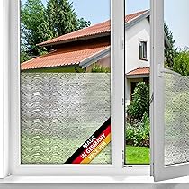 Pellicola Per Vetri Finestre Privacy - Adesivo Statico Opaco, Anti-UV, 45x150 Cm - Foto 7