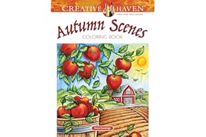 Creative Haven Autumn Scenes Coloring Book