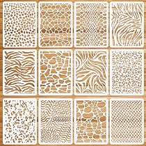 12 Stencil Geometrici Per Pittura: Sagome Riutilizzabili Per Scrapbooking E Muro Fai Da Te!
