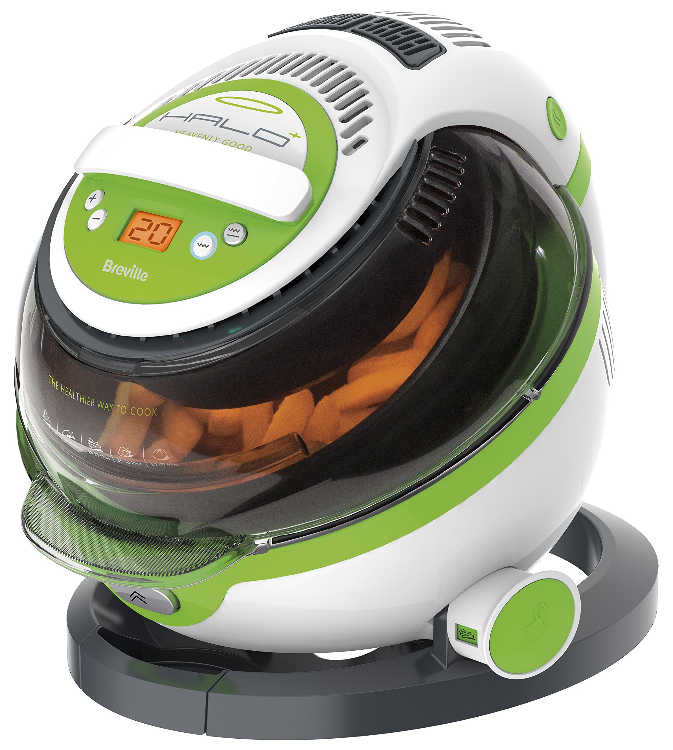 Breville VDF105 Halo Plus Health Fryer - White/Green