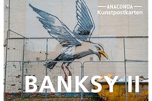 Postkarten-Set Banksy II: 18 Kunstpostkarten aus hochwertigem Karton. ca. 0,44€ pro Karte. Berühmte Banksy Bilder: Streetart zum Sammeln, Verschicken ... Postcrossing (Anaconda Postkarten, Band 61)