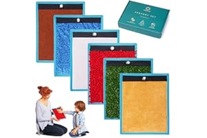 ODOXIA Baldosas Sensoriales para Niños | Alfombras Sensoriales para Niños Autistas | Alfombrillas, Discos Y Pelotas Blandas | Sensory Mats & Discs (Set 2)