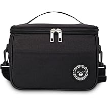 Porta Pranzo 2L, Lunch Box Ermetico con 4 Scomparti e Posate, Sicuro