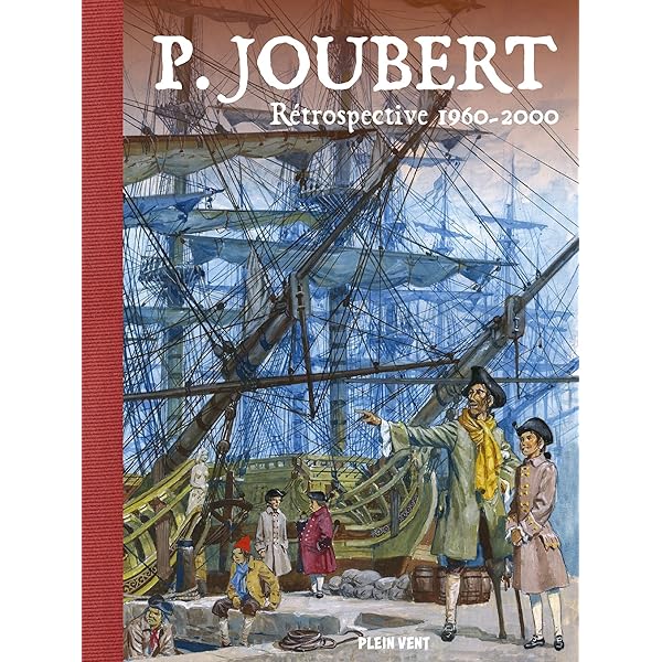 PIERRE JOUBERT AFFICHE frise de personnages années 90 poster