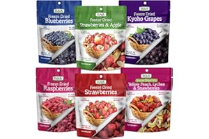 BROADWAY CANDY DJ&A Freeze Dried Fruits Variety - Pack of 6