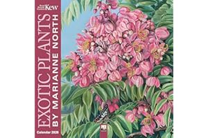 Kew Gardens: Exotic Plants by Marianne North Wall Calendar 2026 (Art Calendar): Original Flame Tree Publishing-Kalender [Kalender]