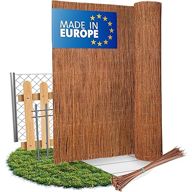 QUICK STAR Inkijkbescherming Vakken Premium 140x140cm Stof Balkon Scheidingswand Windscherm Zonwering Antraciet 692188374