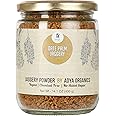 Adya Organics Jaggery Powder | Nutrient-Rich Handmade Gud | Pure & Healthy Natural Sweetener | Best Sugar Substitute | Detoxifies Body | 400 gm Jar (pack of1)