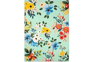 Excelsa Blumen Frida Küchentuch, 100% Baumwolle, 70 x 50 cm, mit Öse