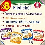 Bledina Bledichef Repas Bebe Des 18 Mois 4 Recettes 250g Packx8 Amazon Fr Epicerie