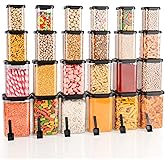 Kitchen Storage Set Of 24 Airtight Containers Set For Kitchen Storage And Containers Box For Pantry Organization And Containe