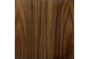 Adhésif Noyer Motif, Feuille d'effet bois, Feuille de meubles, Film adhésif, auto-adhésif, 45cm x 1,5m, 95µm (Stärke: 0,095 mm), Venilia 53405