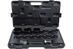 Kraftmann, 67310, Ruota set di strumenti cuscinetto universale, 21 pezzi