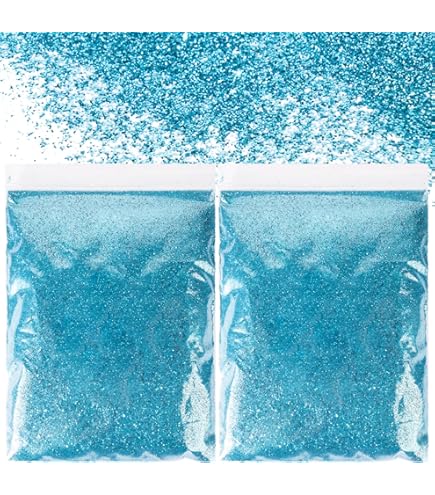 Gekleurde Glitter Stof Kit - 16 Fijne en 16 Grove Glitters voor Decoraties, Craft, Nagel Lovertjes, Gezicht, Lichaam, Kostuums, Make-up en Schilderen