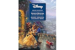 Disney Dreams Collection Thomas Kinkade Studios Disney Princess Coloring Book