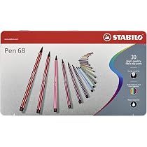 Pennarelli STABILO Pen 68 - Set 30 Colori Metallico Per Creatività - Foto 6
