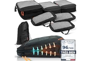 LOONARA TRAVEL organisateur de voyage avec compression pour valise et sac à dos