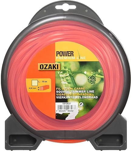 JARDIN PRATIC Coque Fil Nylon Copolymère VORTEX - Longueur: 15m, : 3,00mm - Jardin