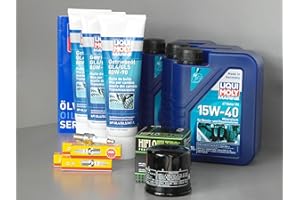 MOTORFUNSPORTS Wartungsset passend für Mercury F 40 50 60 EFI Service Ölwechsel Öle Zündkerze Ölfilter