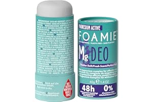 Foamie Desodorante Sólido “Rain In The Woods” en Barra 40g – Fragancia Fresca de 48h, Vegano, Sin Aluminio ni Alcohol, 0% Plástico, para un cuidado natural y sostenible, 40g