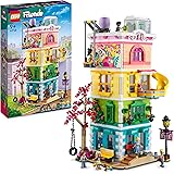 LEGO 41748 Friends Heartlake City Community Centre, Modular Building with Art and Recording Studios, Play Room with 6 Mini Do