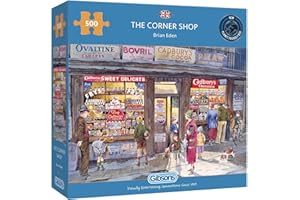 Gibsons Corner Shop Jigsaw Puzzle (500 Piece)