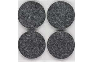 peha Podkładki filcowe - podkładki do mebli samoprzylepne - grubość 5,0 mm, okrągłe 30 mm (9 szt.)