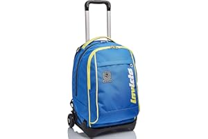 Trolley New Tech Invicta, Kupang, Blu, 3 in 1 Zaino Sganciabile