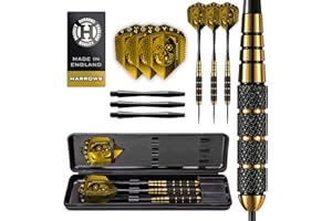 Harrows Voodoo Fléchettes en laiton Pointe en acier