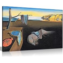 Panther Print Salvador Dali Persistance Of Time Impression sur ...