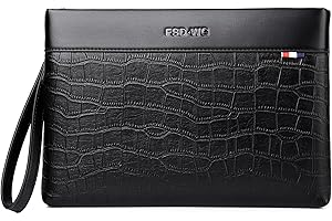 FSD.WG Herren-Clutch-Tasche, 30,5 cm, große Handtasche, A0025, L