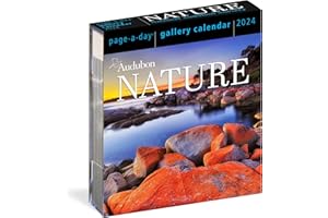 Audubon Nature Page-A-Day Gallery Calendar 2024: The Power and Spectacle of Nature Captured in Vivid, Inspiring Images