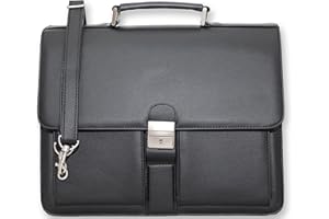 Gloria Kaos BORSA CARTELLA PORTADOCUMENTI 24 ORE VENTIQUATTRORE VALIGETTA DA UFFICIO LAVORO (Nero MA33)