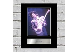 ICONIC PICS Prince Signed Mounted Photo Display
