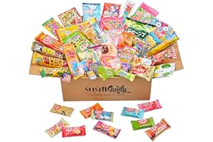 50 bonbons japonais, assortiment de kitkat japonais (10 pièces) et autres friandises et collations populaires, chocolat japonais