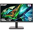 Acer EK240Y H 23.8 Inch (60.4 cm) Full HD (1920x1080) VA Panel LCD Monitor with LED Back Light I 1 MS VRB, 100Hz Refresh Rate I 250 Nits I HDMI & VGA Ports with HDMI Cable I Eye Care Features (Black)